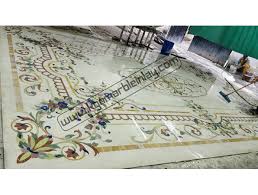 marble inlay flooring in manchester uk