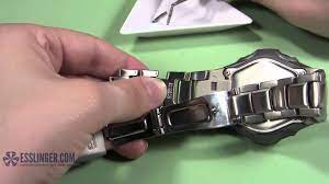 remove spring bar watch band links