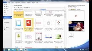 How To Create Greeting Cards In Microsoft Word 2010