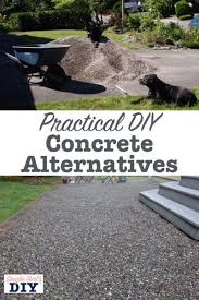 Concrete Patio Makeover Diy Driveway