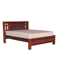 Solid Wood Bed Frame Queen