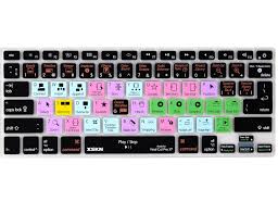 Final Cut Pro X Keyboard Cover Silicone Skin Protector For Macbook Pro 13 15 17 Inch Us European Iso Keyboard