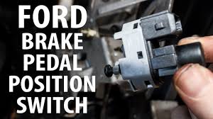 How To Brake Pedal Position Stop Light Switch Sensor Remove Reinstall