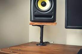 Diy Desk Speaker Stands Diy Monitor