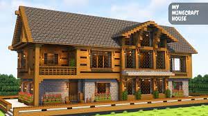 build a large 2 story wooden house