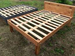 Queen Size Wooden Pallet Bed Frames