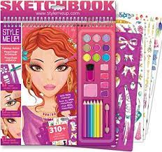 makeup artist sketchbook