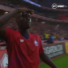 Pepe the frog (/ˈpɛpeɪ/) is an internet meme consisting of a green anthropomorphic frog with a humanoid body. Bt Sport Arsenal Fans Get Used To Nicolas Pepe S Unique Goal Celebrations Facebook