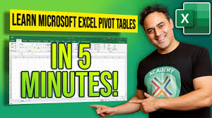101 excel pivot tables exles