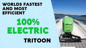 fastest electric triple pontoon sneak