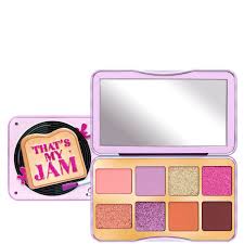 too faced that s my jam doll sized eyeshadow palette