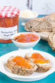 small batch nectarine jam conserve