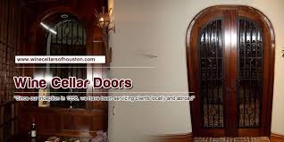 Custom Wrought Iron Wine Cellar Doors