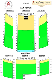 Seating Charts Ariel Opera House Ariel Theatre