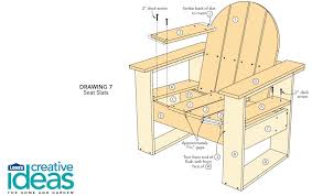 Free Plans For An Easy Adirondack Chair