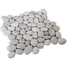 natural pebble floor and wall tile