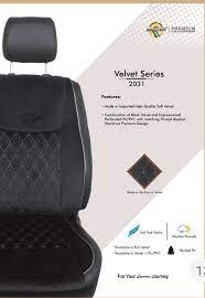 Black Velvet Car Seat Covers