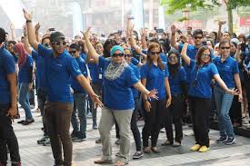 Look Allianz Malaysia Unveils New Office With A Flash Mob