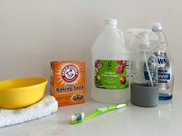 simple diy grout cleaner with 4