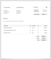 Free Invoice Template Make A Professional Invoice In Minutes