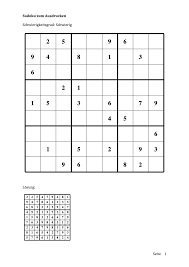 Lösen sie jetzt unsere sudokus in leicht, mittel oder schwer. Sudoku Zum Ausdrucken Leicht Mittel Schwer Muster Vorlage Ch