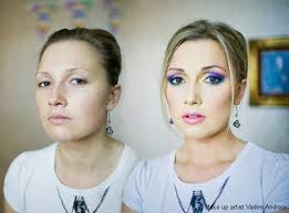 photos that shows the power of makeup