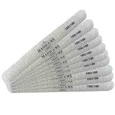 180 grit pro nail files 5pk files