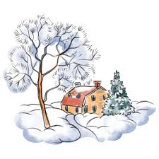 winter drawing images free