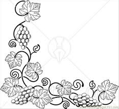 Free, printable mandala coloring pages for adults in every design you can imagine. Ong A Bottom Left Corner Edge Coloring Page For Kids Free Grapes Printable Coloring Pages Online For Kids Coloringpages101 Com Coloring Pages For Kids