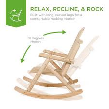 Wood Outdoor Rocking Chair Sky2619