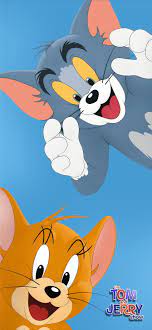 cute tom and jerry hd phone wallpaper