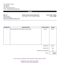 47+ Invoice Template In Word For Mac Gif