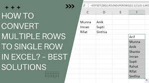 convert multiple rows to single row
