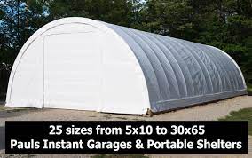 instant garages portable shelters