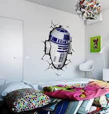 R2 D2 3d Full Color Decal Star Wars 3d