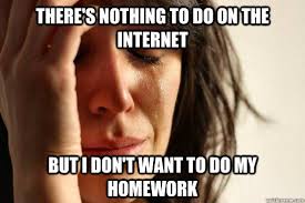 Why dont i do my homework
