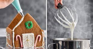 gingerbread house icing simple joy