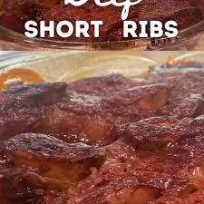 bbq beef short ribs baked in the oven