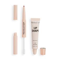 makeup revolution lip shape kit pink