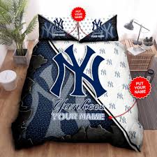 New York Yankees Bedding Set Woahtee
