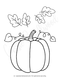 pumpkin coloring pages free printable