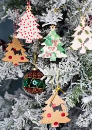 If you're looking for more homemade christmas ornament ideas, check out our pom poms and pinecones christmas ornaments. Diy Christmas Tree Ornament Easy Decoupage Craft An Alli Event
