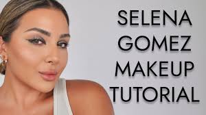 selena gomez makeup tutorial smokey eye