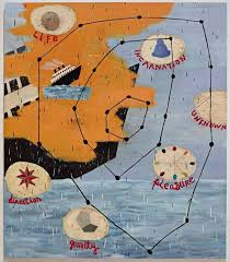 Squeak Carnwath Star Chart For Sale At 1stdibs