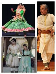 kathak dance costumes makeup and