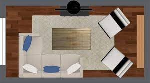 4 furniture layout floor plans for a