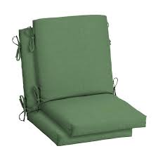 mid back outdoor dining chair cushion