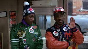 On the map of manhattan one can find little italy with the italian restaurants and it is the longest street in new york with many sights. Shopboyz Coming To America 1988 Good Comedy Movies America Movie Comedy Movies