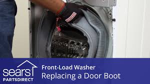 Washers leak from time to time, this is a fact of life for any. Replacing The Door Boot On A Front Load Washer Youtube