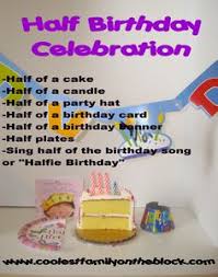 7 Best Half Birthday Party Images Half Birthday Party